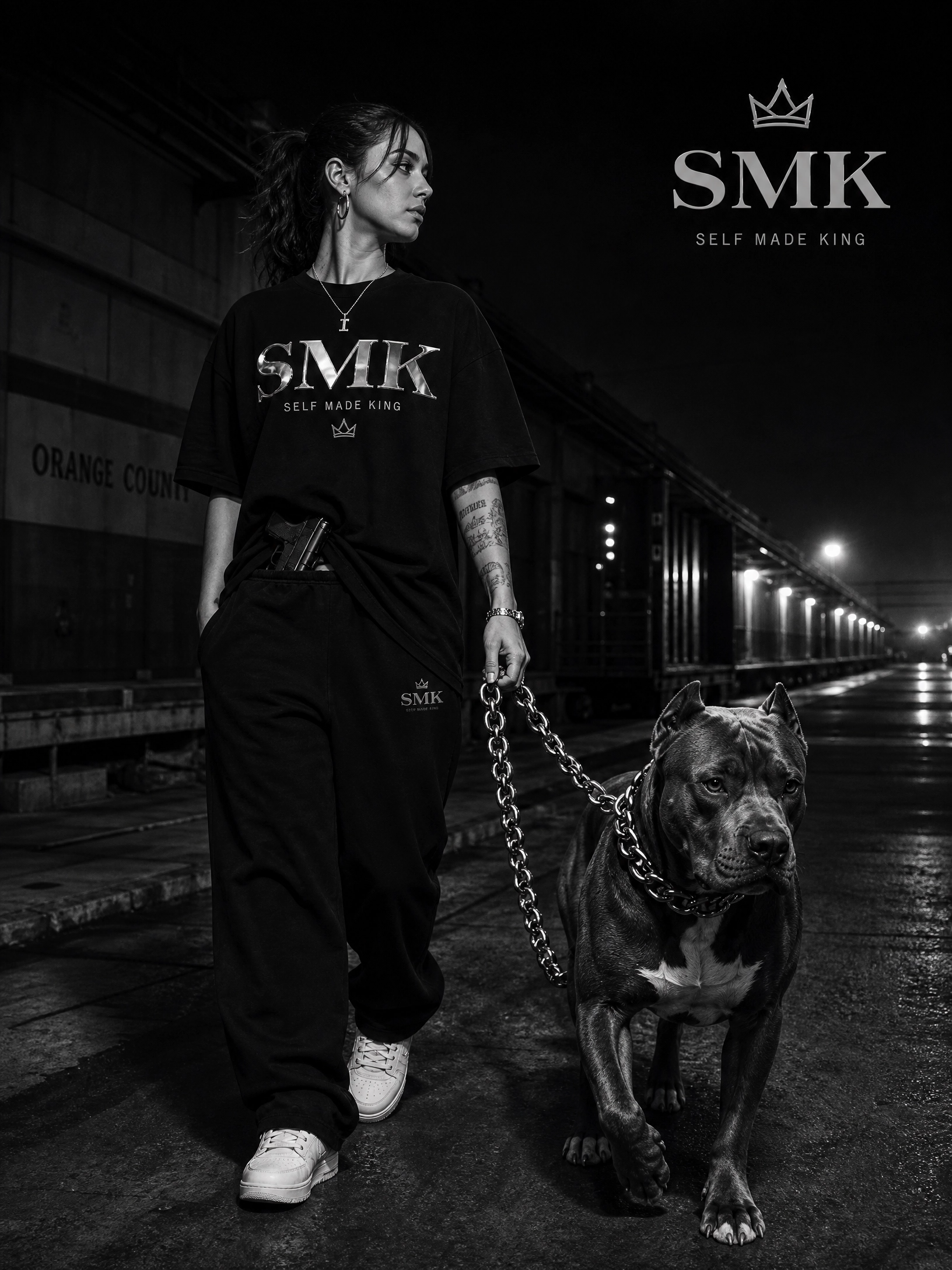 SMK Self Made King lifestyle background