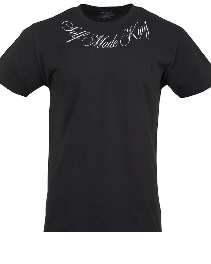 Self Made King Script Tee